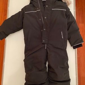 Canada goose kids snowsuit